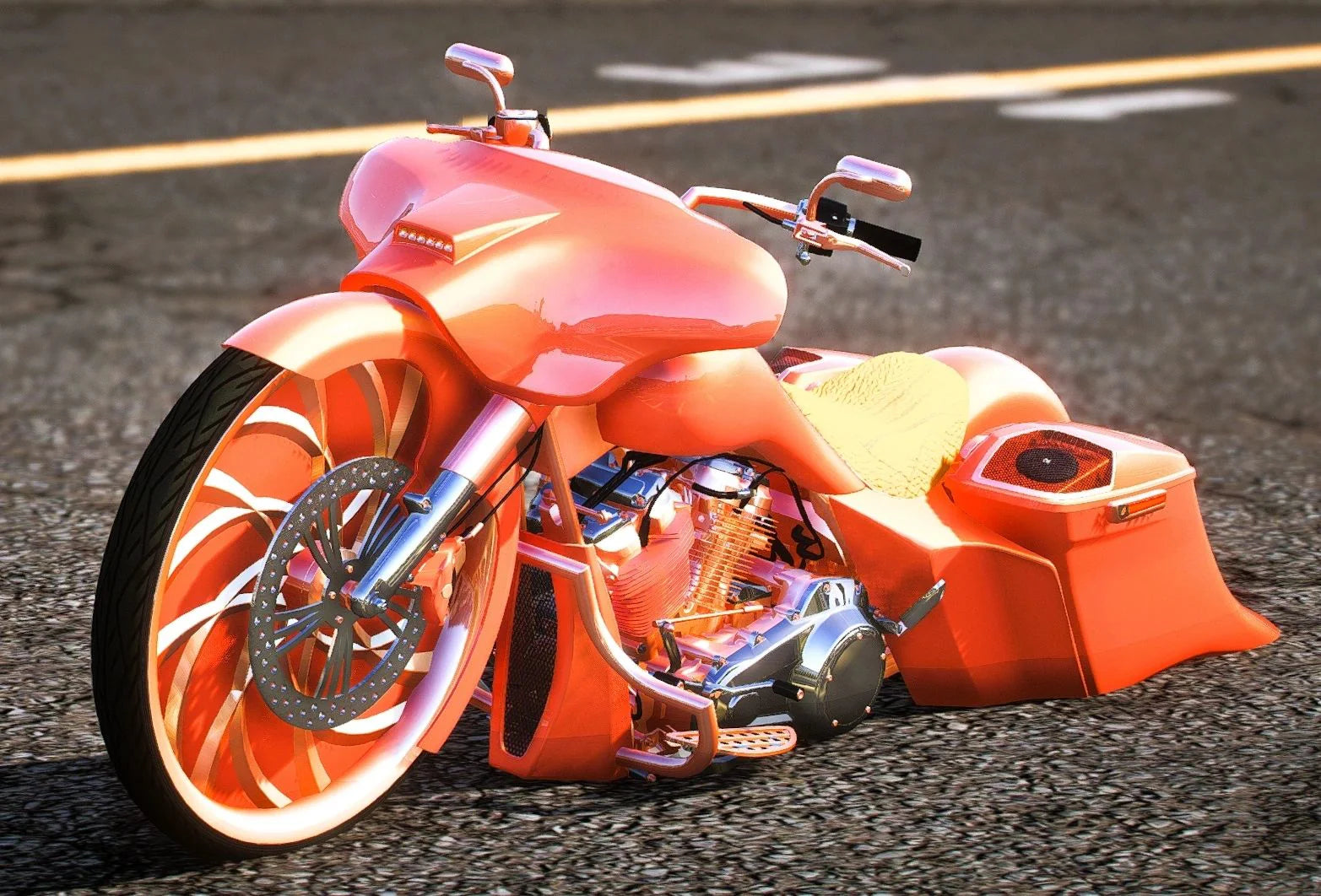 (Unbranded) 2013 Harley Davidson SG On 32s w - Floater Wheel | GG