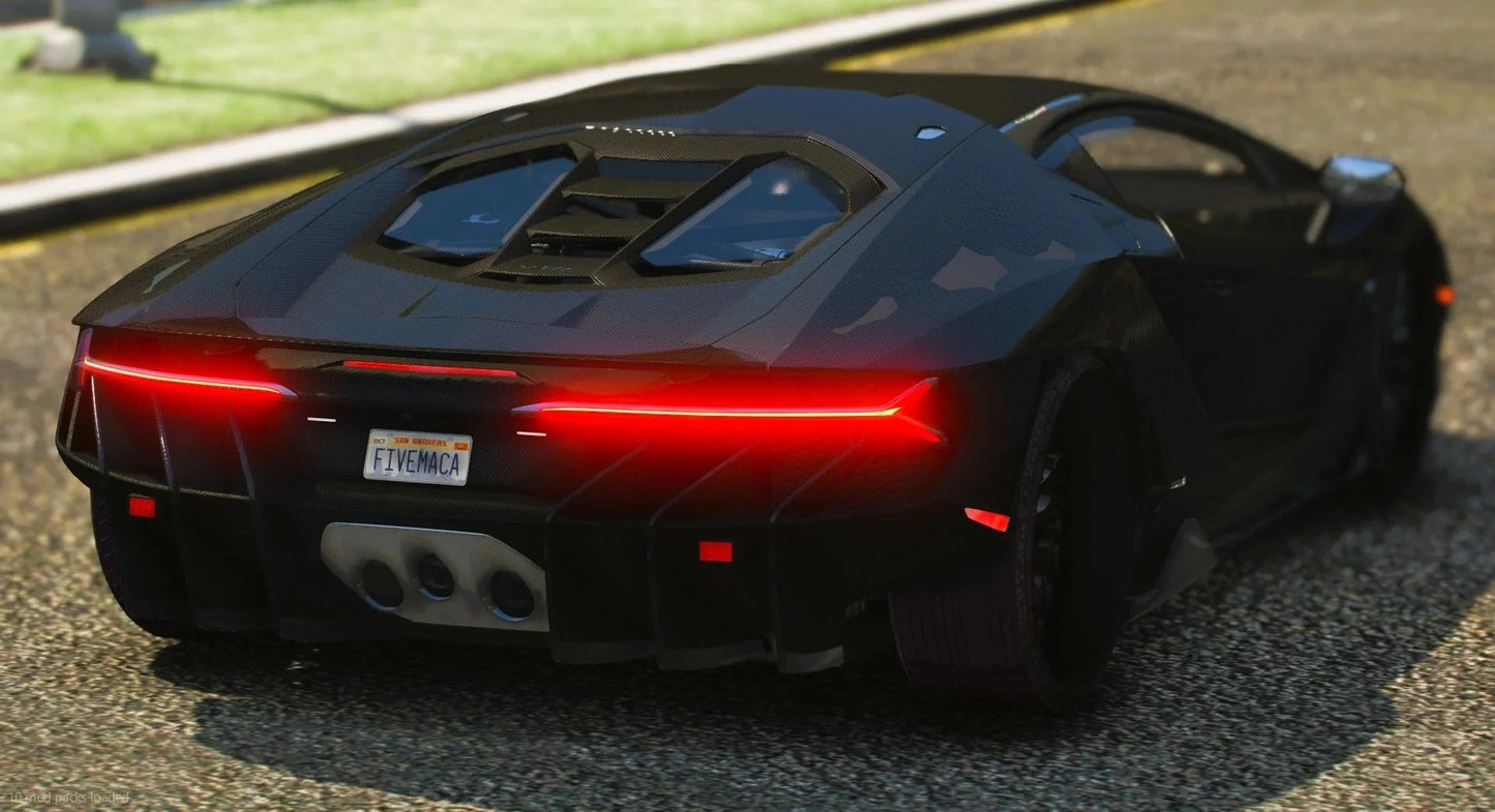 (Unbranded) 2017 Lamborghini Centenario Fully Exposed Carbon On Rucci Ounce's | 4K Customs