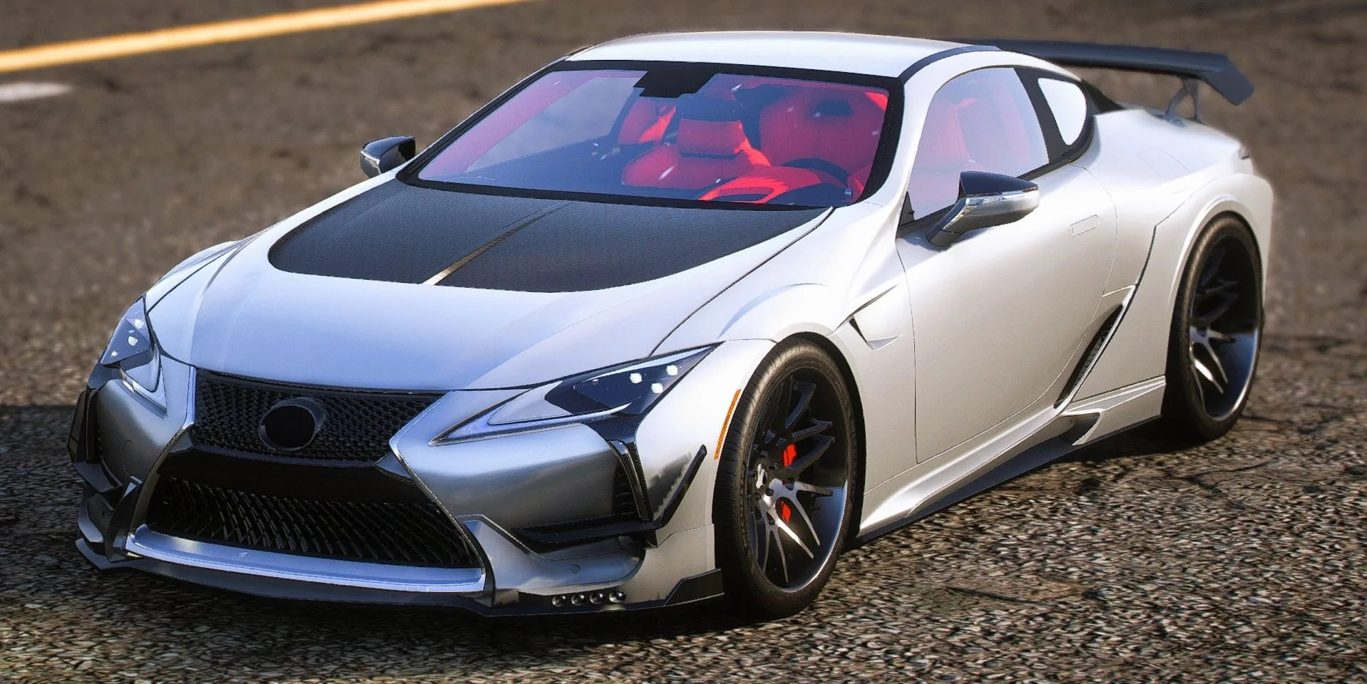 (Unbranded) 2018 Lexus LC 500 By WALD | Harvinoiid