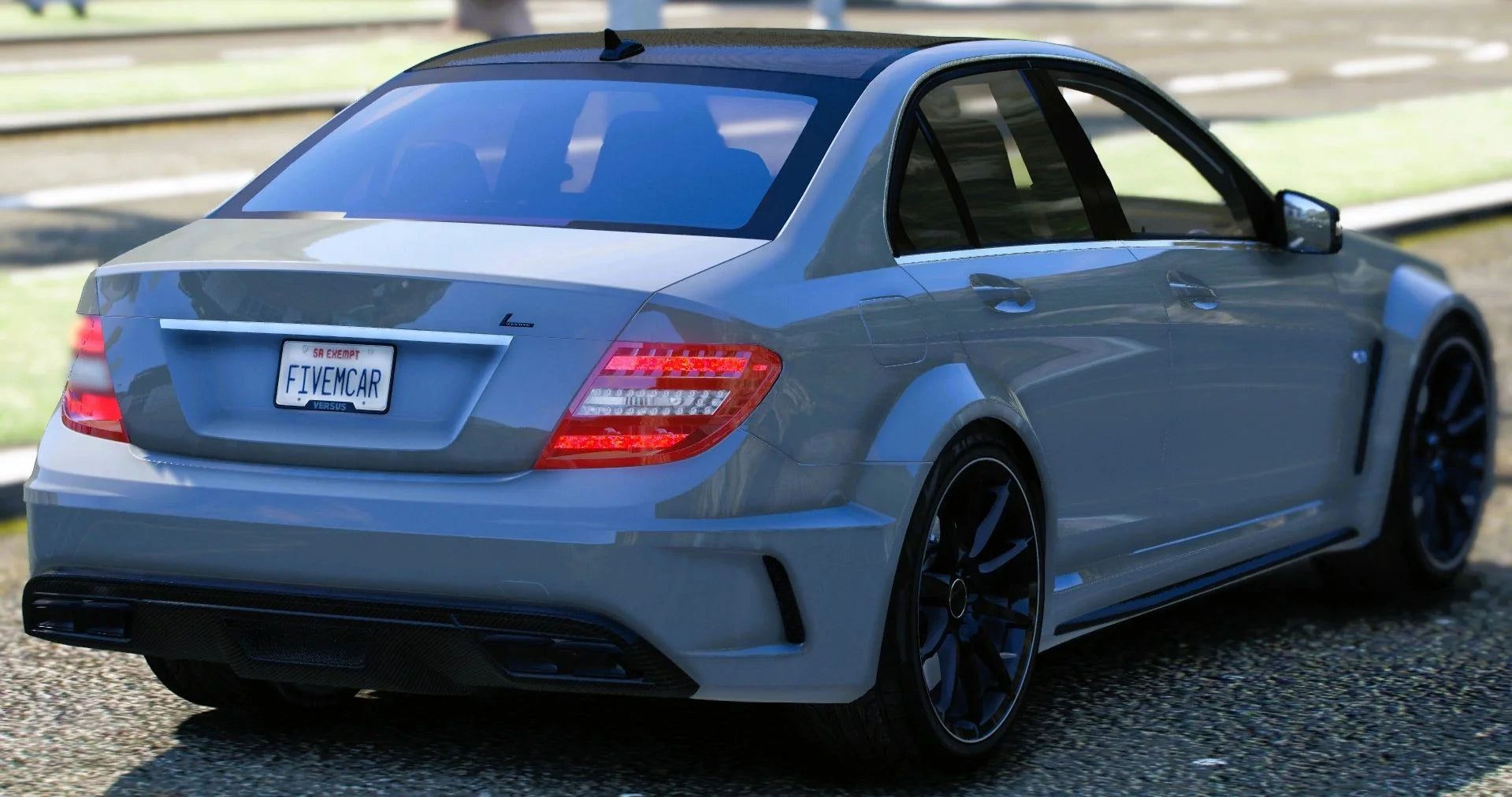 (Unbranded) 2012 Mercedes-Benz C63 AMG Coupe Black Series Police Modern Lights | Versus