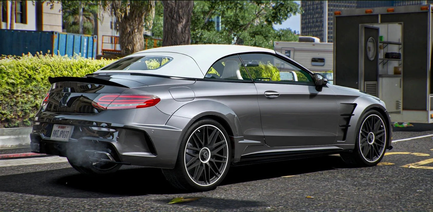 (Unbranded) 2017 Mercedes C63 Vert BodyKit | GZ Customs