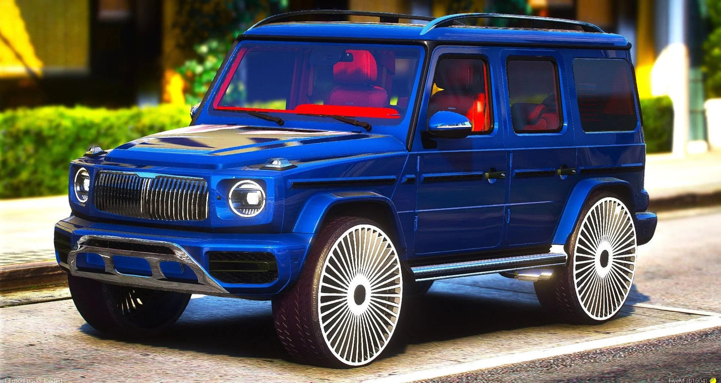 (Unbranded) 2019 Mercedes-Maybach G600 on 30" Rims | Bleed