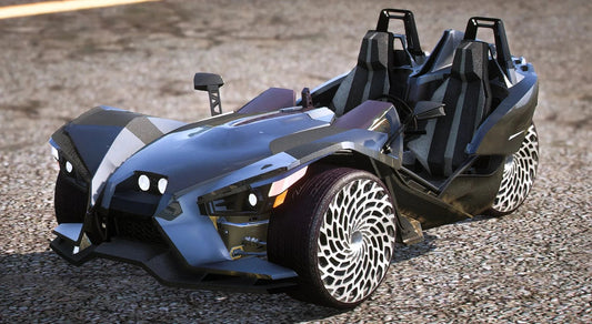 (Unbranded) 2015 Polaris Slingshot on 24 Front 26 Rear Forgiatos | Bleed