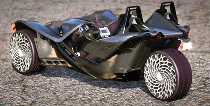 (Unbranded) 2015 Polaris Slingshot on 24 Front 26 Rear Forgiatos | Bleed