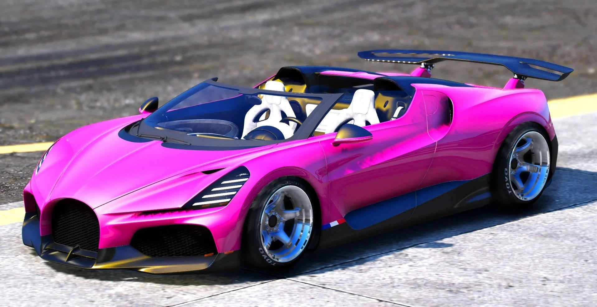 (Unbranded) 2023 Bugatti Mistral 1600hp Stanced | GG