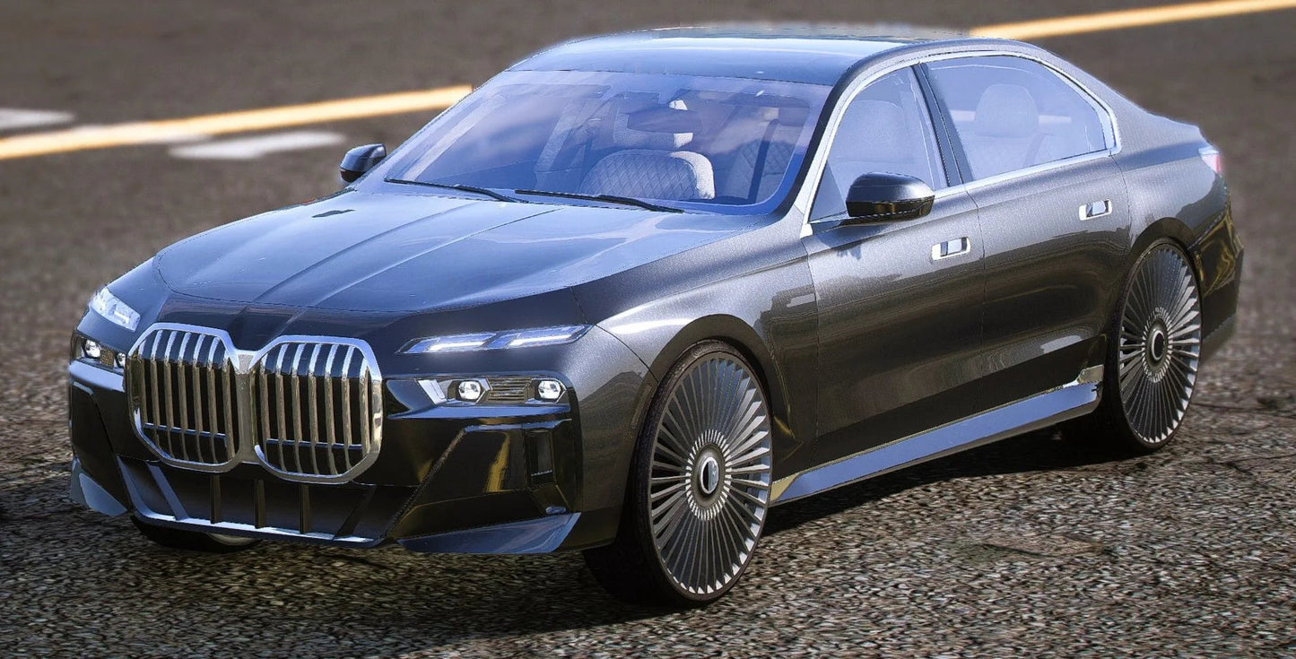 (Unbranded) 2022 BMW i7 M760i on Forgiatos | NKC