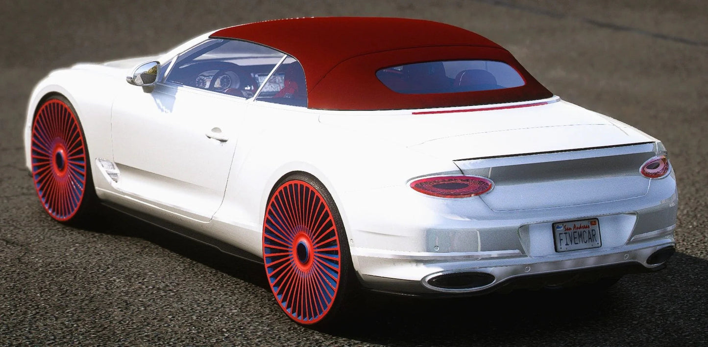 (Unbranded) 2020 Bentley Continental GTC Auto-Roof on 28s Forgiatos | Bleed