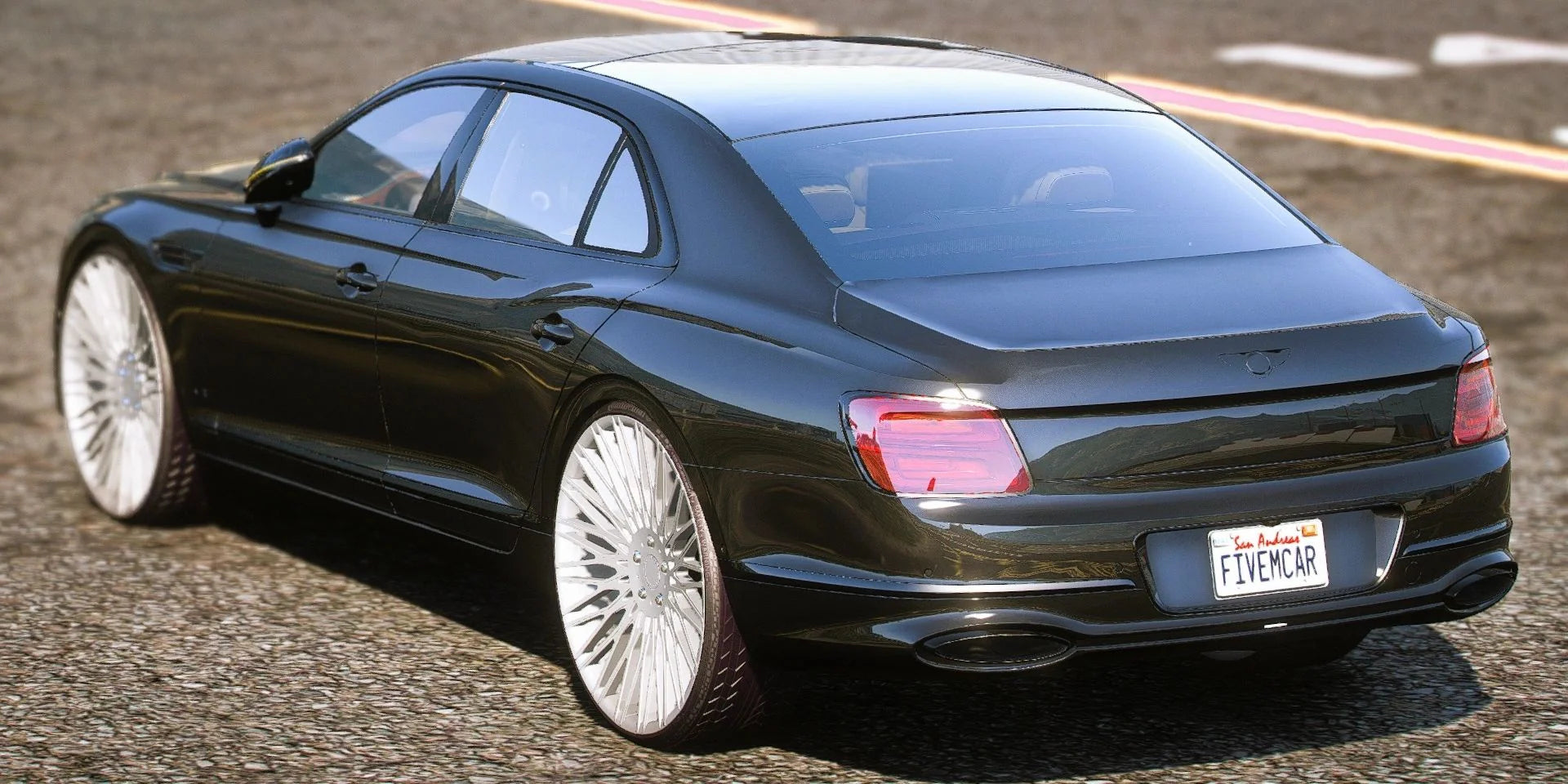 (Unbranded) 2022 Bentley Flying Spur on Forgi S3s (Animation Sunroof) | Bleed