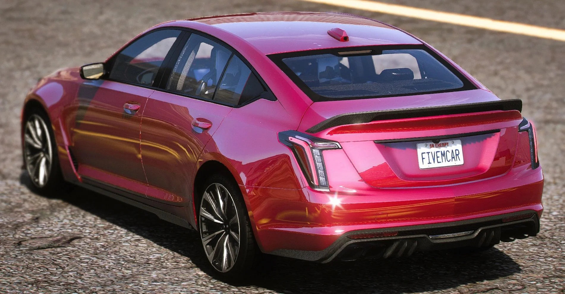 (Unbranded) 2025 Cadillac CT5V Blackwing Facelift | Bleed