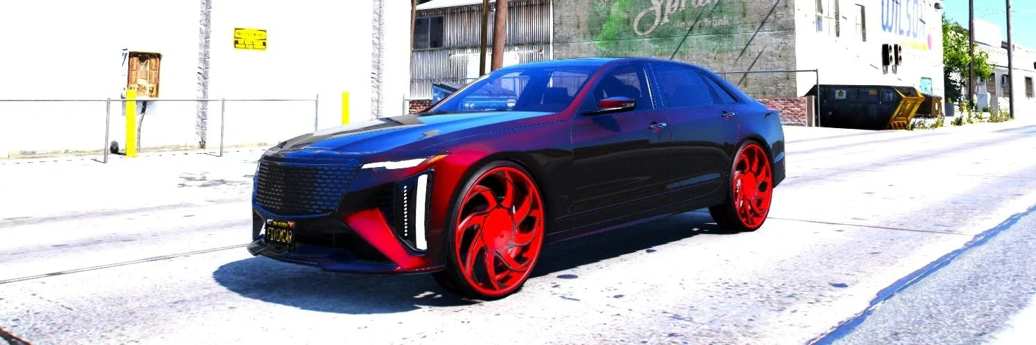 (Unbranded) 2023 Cadillac CT6 V-Sport Blackwing on Corleone Forged | Bleed