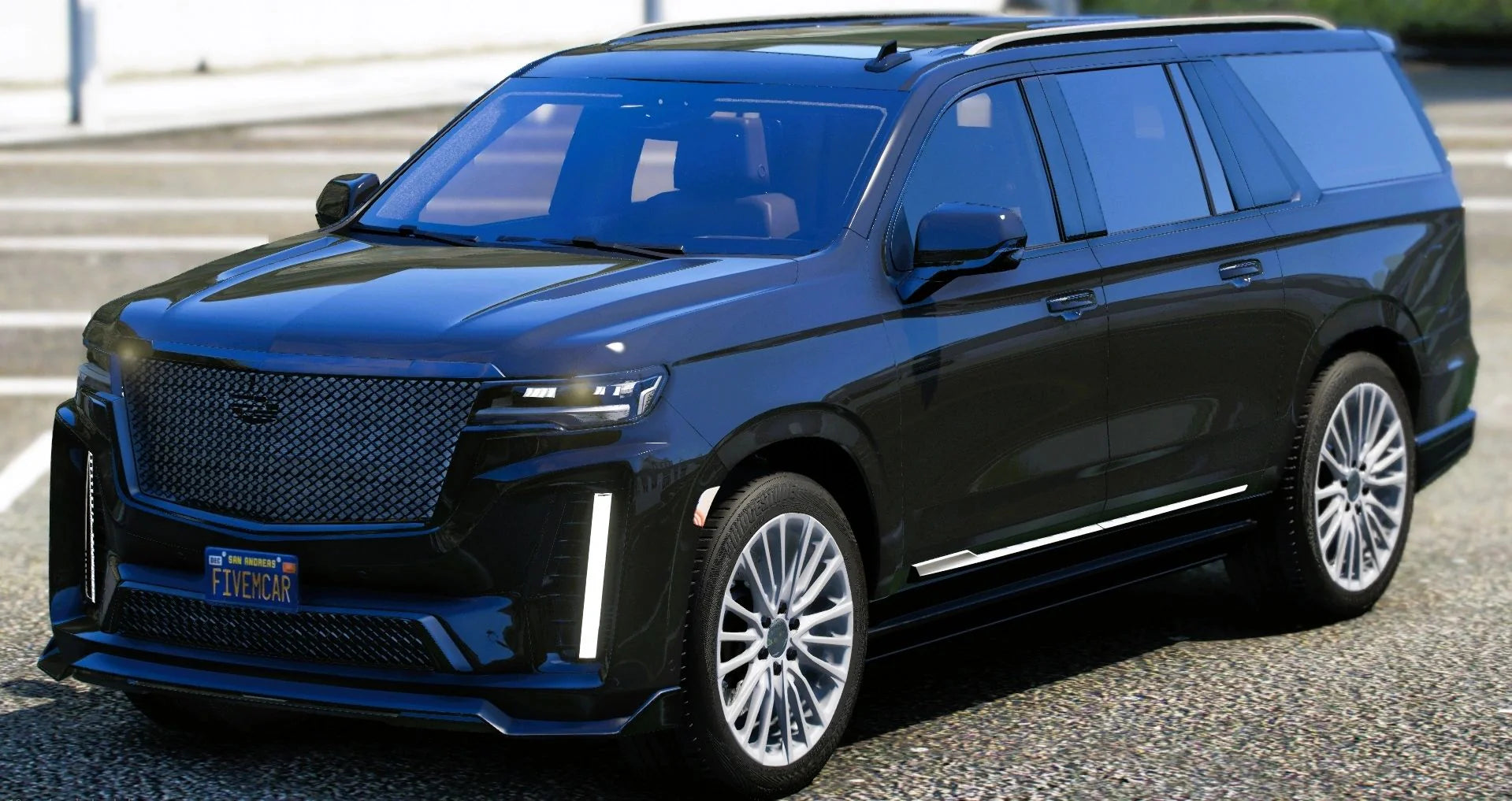 (Unbranded) 2023 Cadillac Escalade V-Sport 6 Seater Slider | Bleed