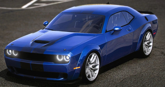 (Unbranded) 2021 Challenger R/T Scat Pack 4 seater (Animated Starlight) | UGC