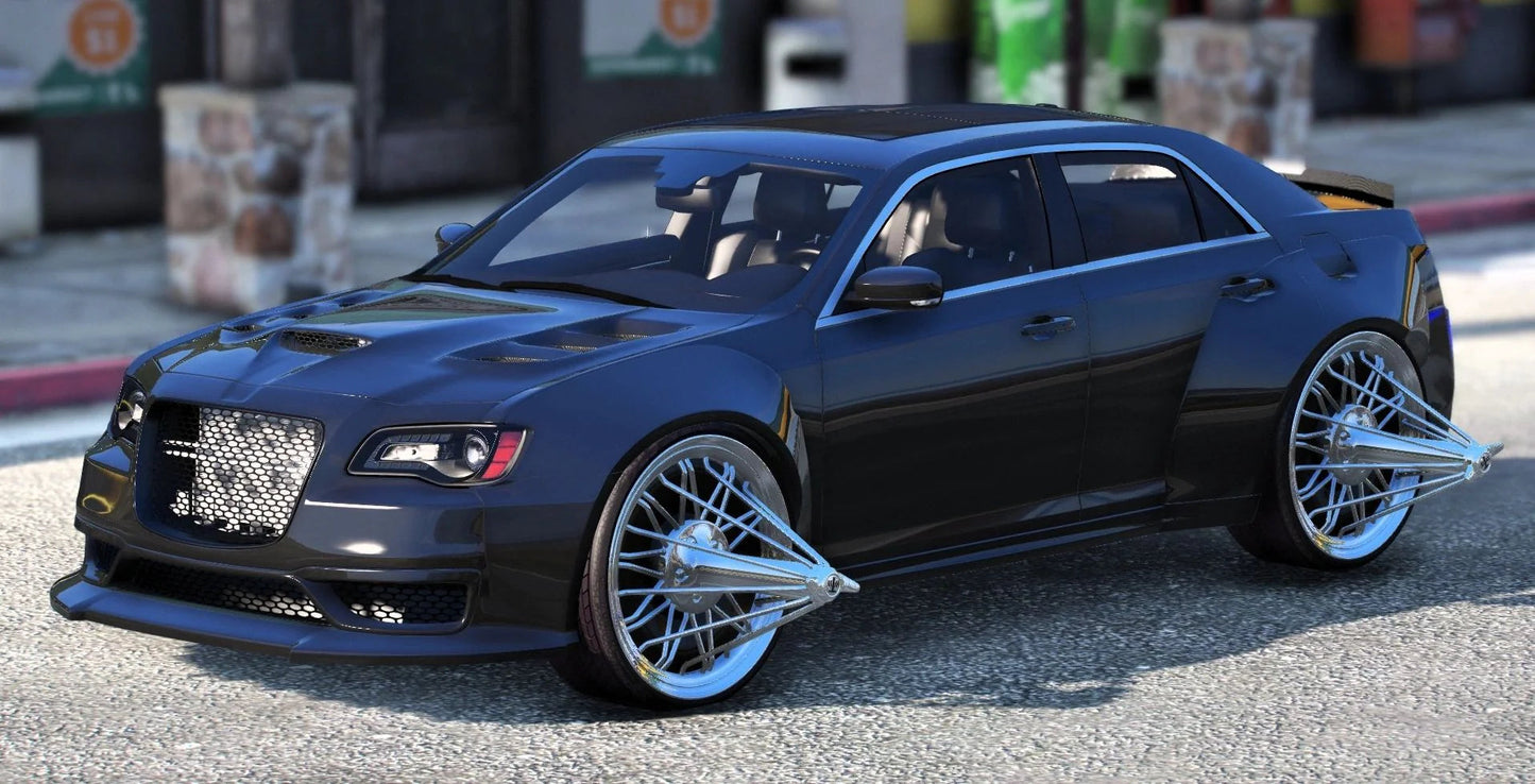 (Unbranded) 2021 Chrysler 300c SRT hellcat Wb On Swangas | Bleed
