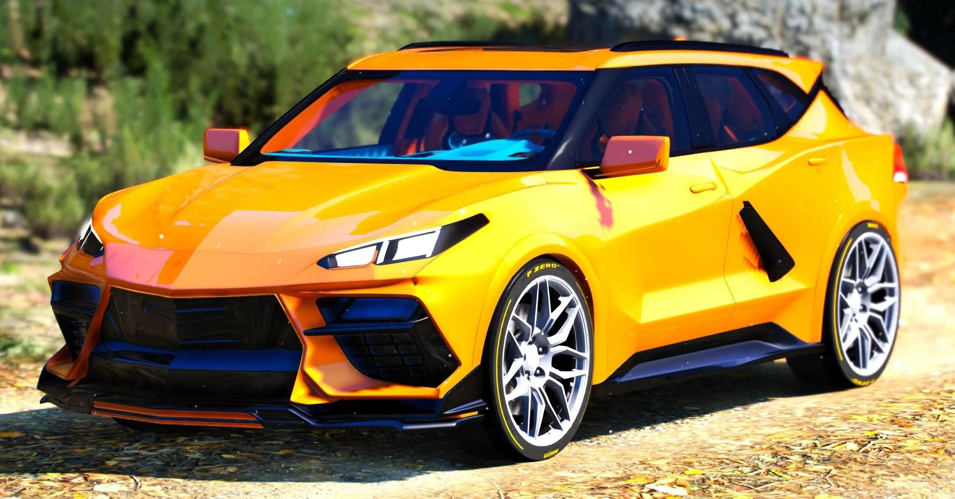 (Unbranded) 2025 Chevy Corvette C8 Devil Ray | Bleed