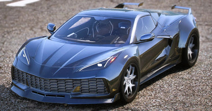 (Unbranded) 2023 Chevy Corvette C8 Z06 Widebody | Bleed