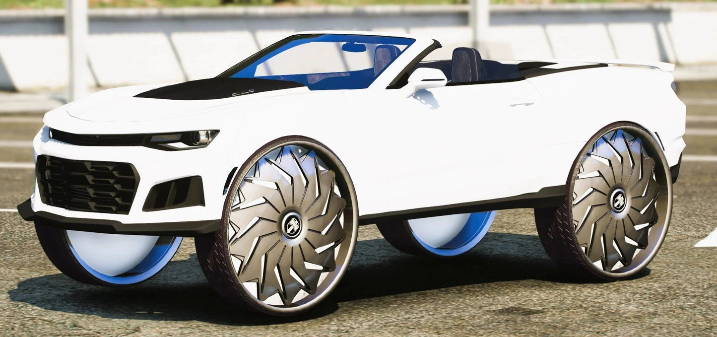 (Unbranded) 2021 Camaro ZL1 drop on Dub Floaters | LilBuddyCustoms