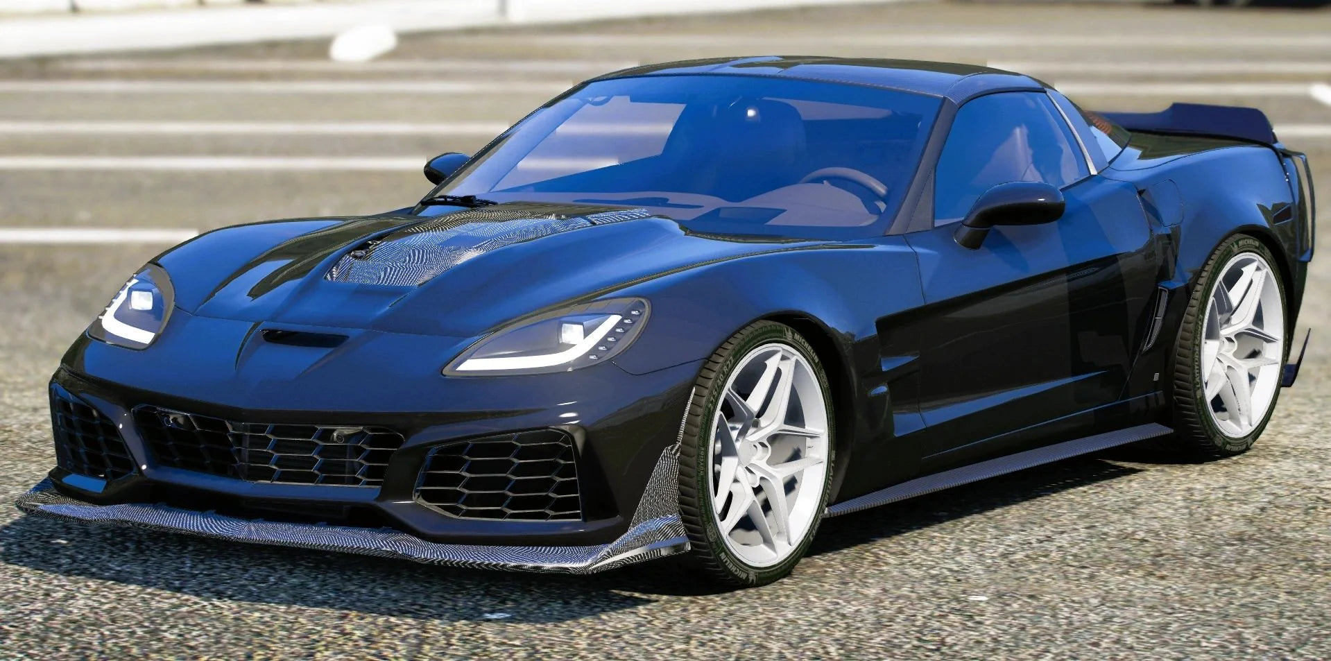 (Unbranded) 2021 Corvette C6 ZR1 Modernized | Mykes Customs
