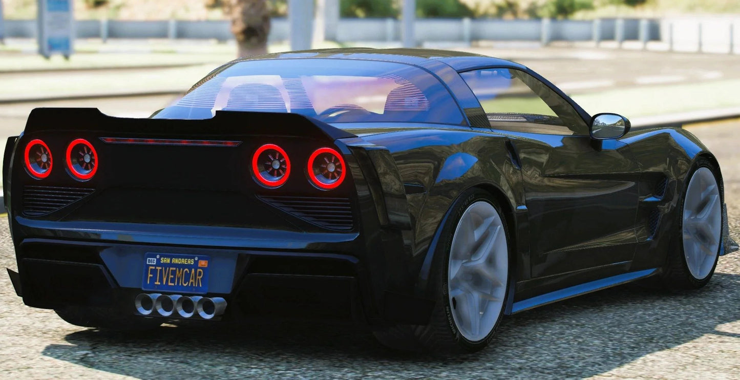 (Unbranded) 2021 Corvette C6 ZR1 Modernized | Mykes Customs