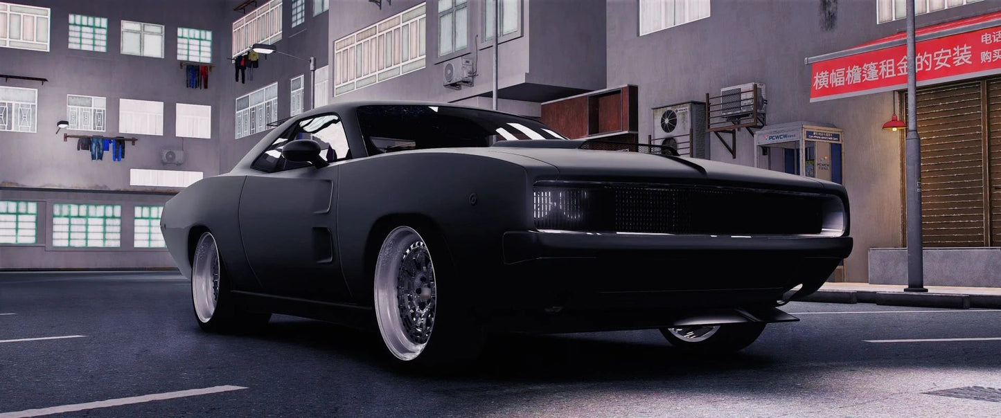 (Unbranded) 2022 Dodge Challenger Retro Mod (5 Seater) | Underground Customs