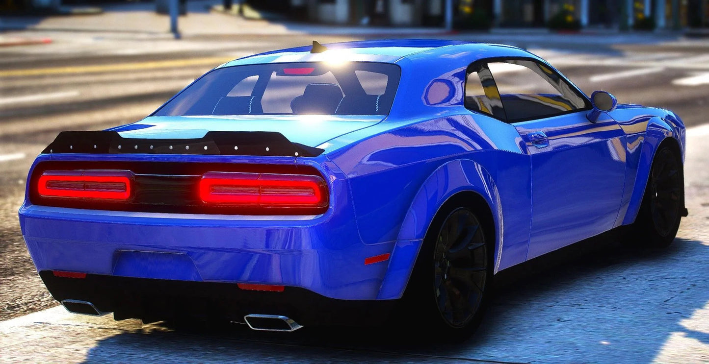 (Unbranded) 2022 Dodge Challenger Hellcat Sharkzilla Edition | Underground Customs