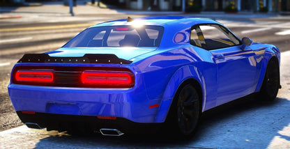 (Unbranded) 2022 Dodge Challenger Hellcat Sharkzilla Edition | Underground Customs