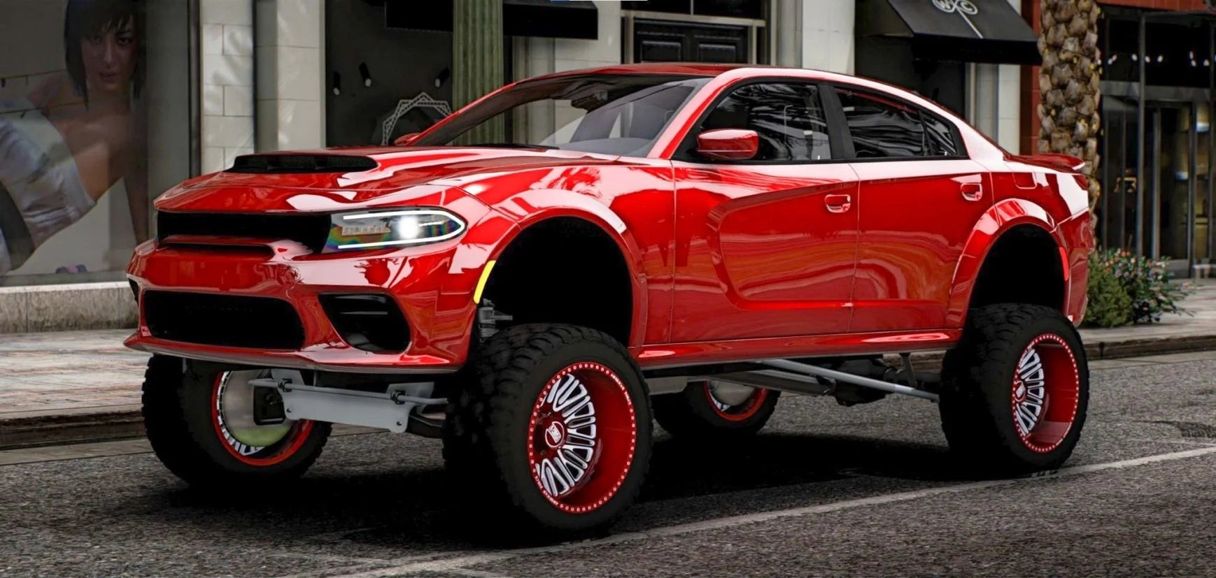 (Unbranded) 2020 Dodge Charger Hellcat Cummins Swap | Freebo