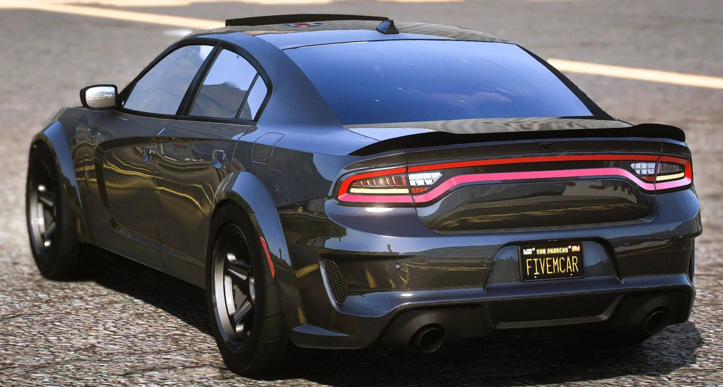 (Unbranded) 2023 Dodge Charger Hellcat Redeye Super Stock 1000HP Hennessey Performance Edition (Animated Sunroof) | 4K Customs