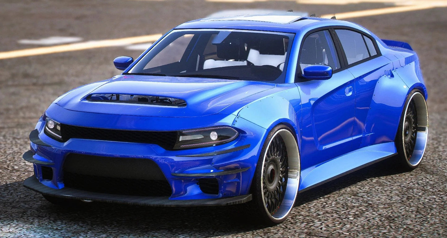 (Unbranded) 2022 Dodge Charger SRT Ghoul Widebody Custom | Bleed