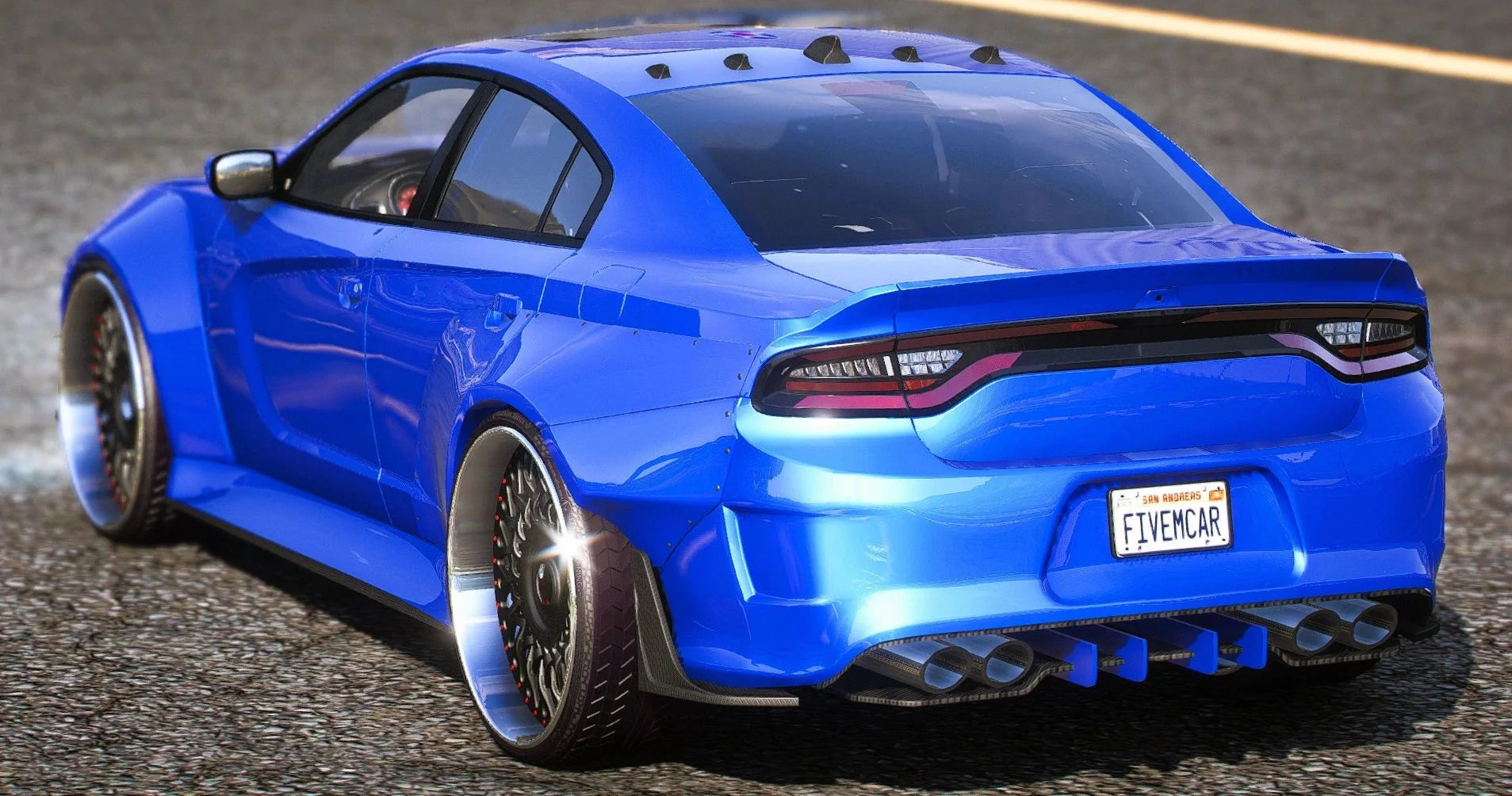 (Unbranded) 2022 Dodge Charger SRT Ghoul Widebody Custom | Bleed