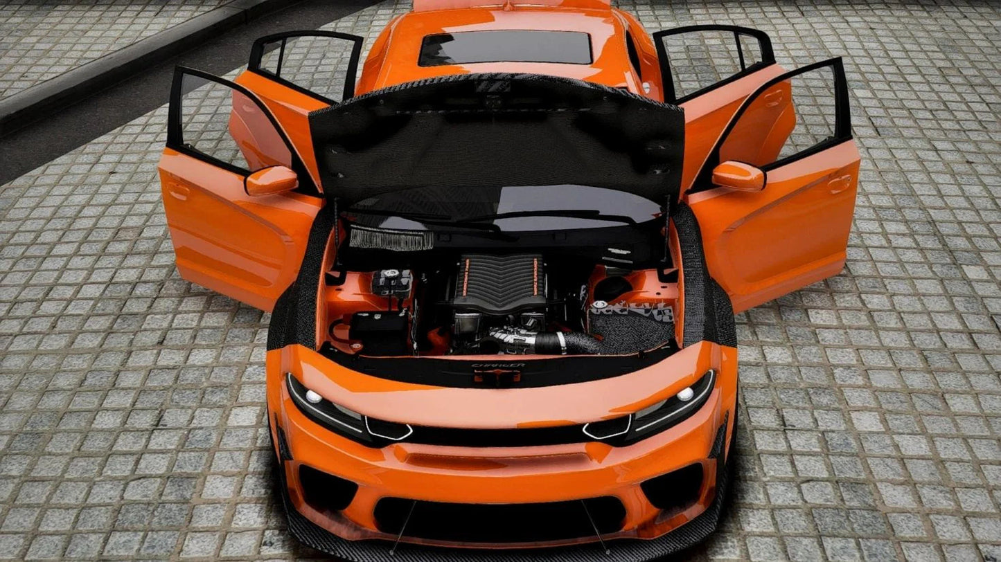 (Unbranded) 2022 Dodge Charger Hellcat Redeye Carbon | Miata