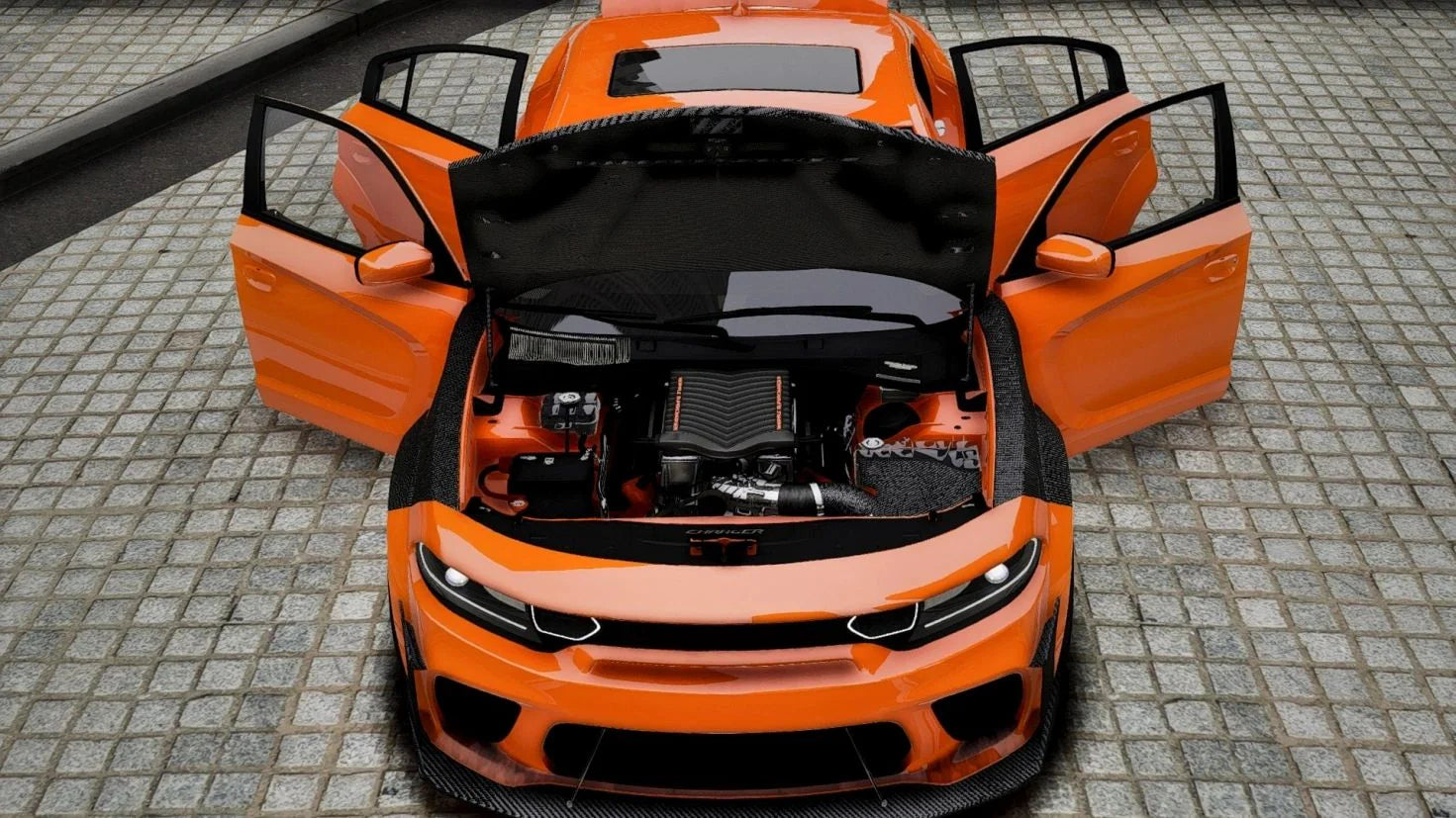 (Unbranded) 2022 Dodge Charger Hellcat Redeye Carbon | Miata