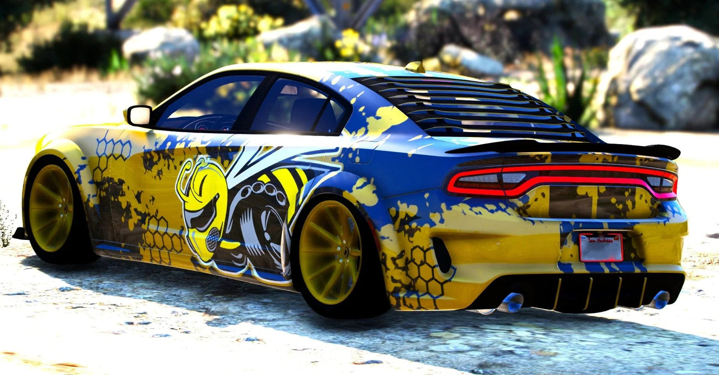 (Unbranded) 2023 Dodge Charger Super Bee Procharged | Underground Customs