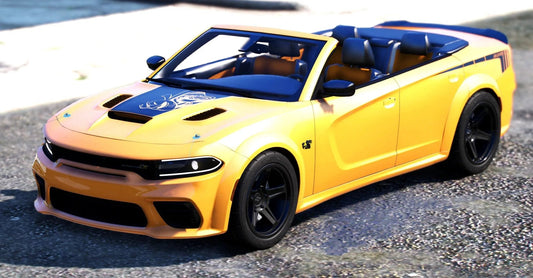 (Unbranded) 2023 Dodge Charger SRT Superbee Convertible Widebody Last Call | Bleed