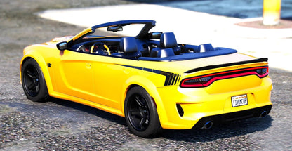 (Unbranded) 2023 Dodge Charger SRT Superbee Convertible Widebody Last Call | Bleed