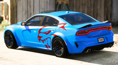 (Unbranded) 2020 Dodge Charger SRT Calex Edition (Animated Windows) | 3RR0R Customs