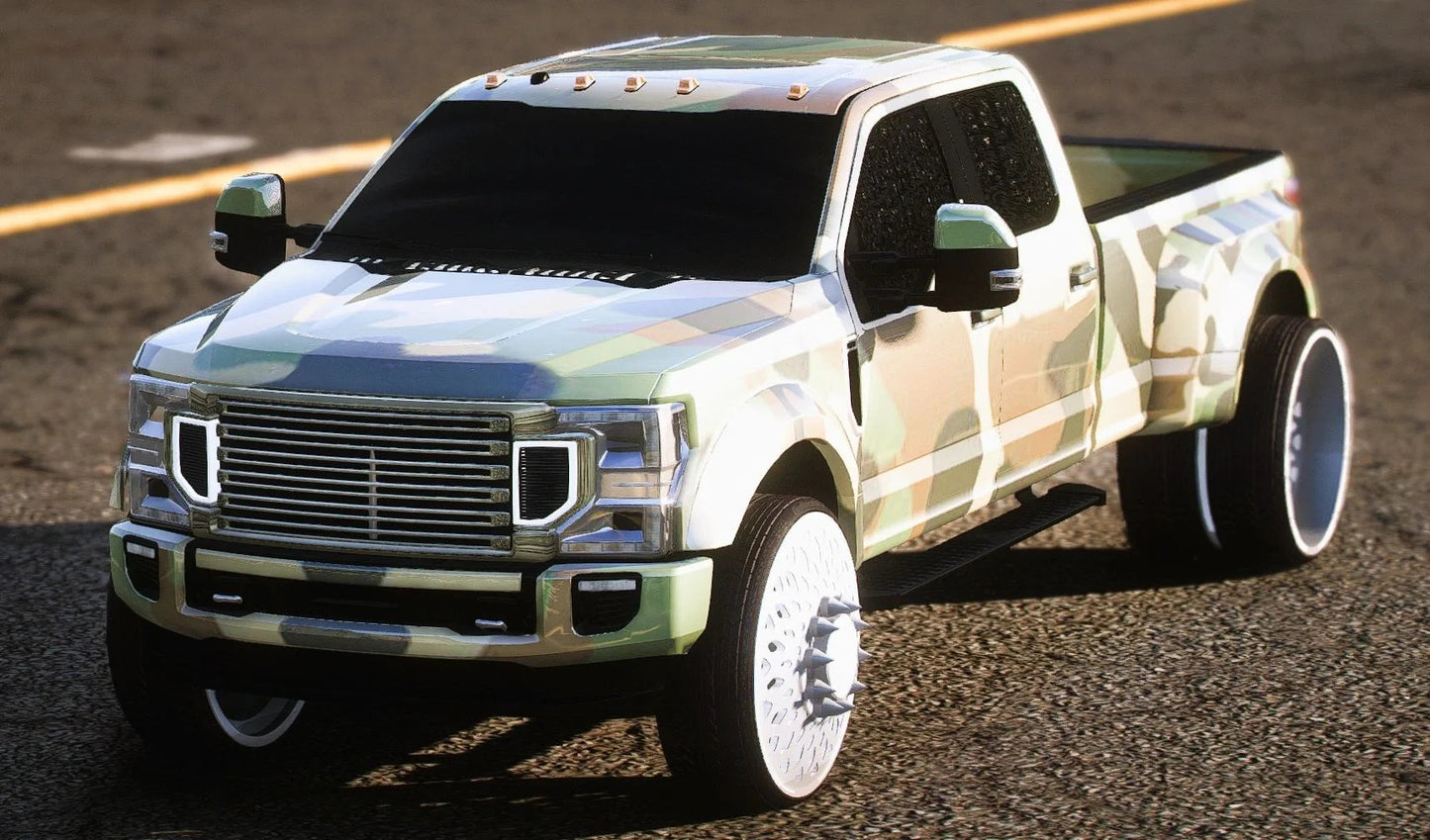 (Unbranded) 2020 Ford F350 Dually on Coreleone Forged | Bleed