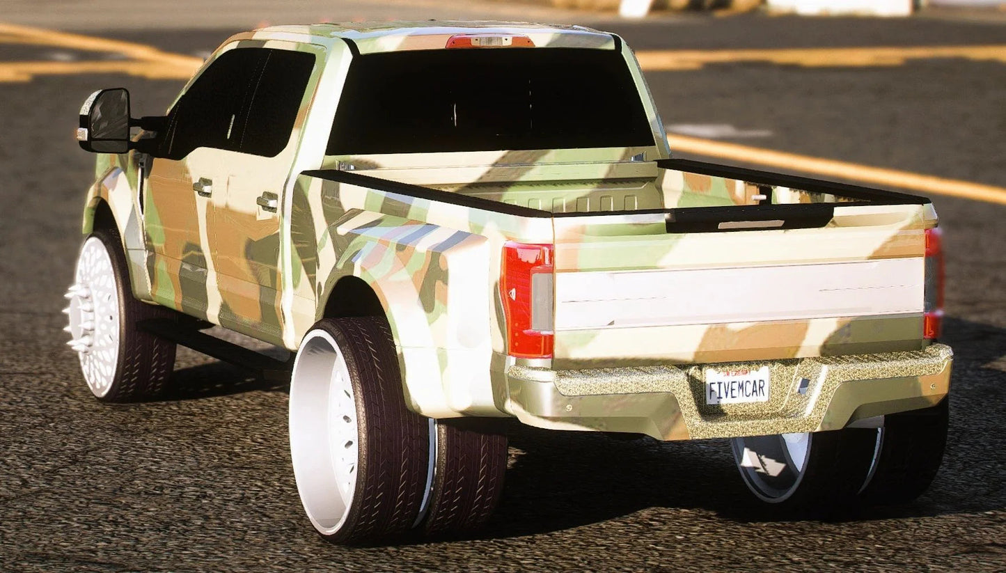 (Unbranded) 2020 Ford F350 Dually on Coreleone Forged | Bleed