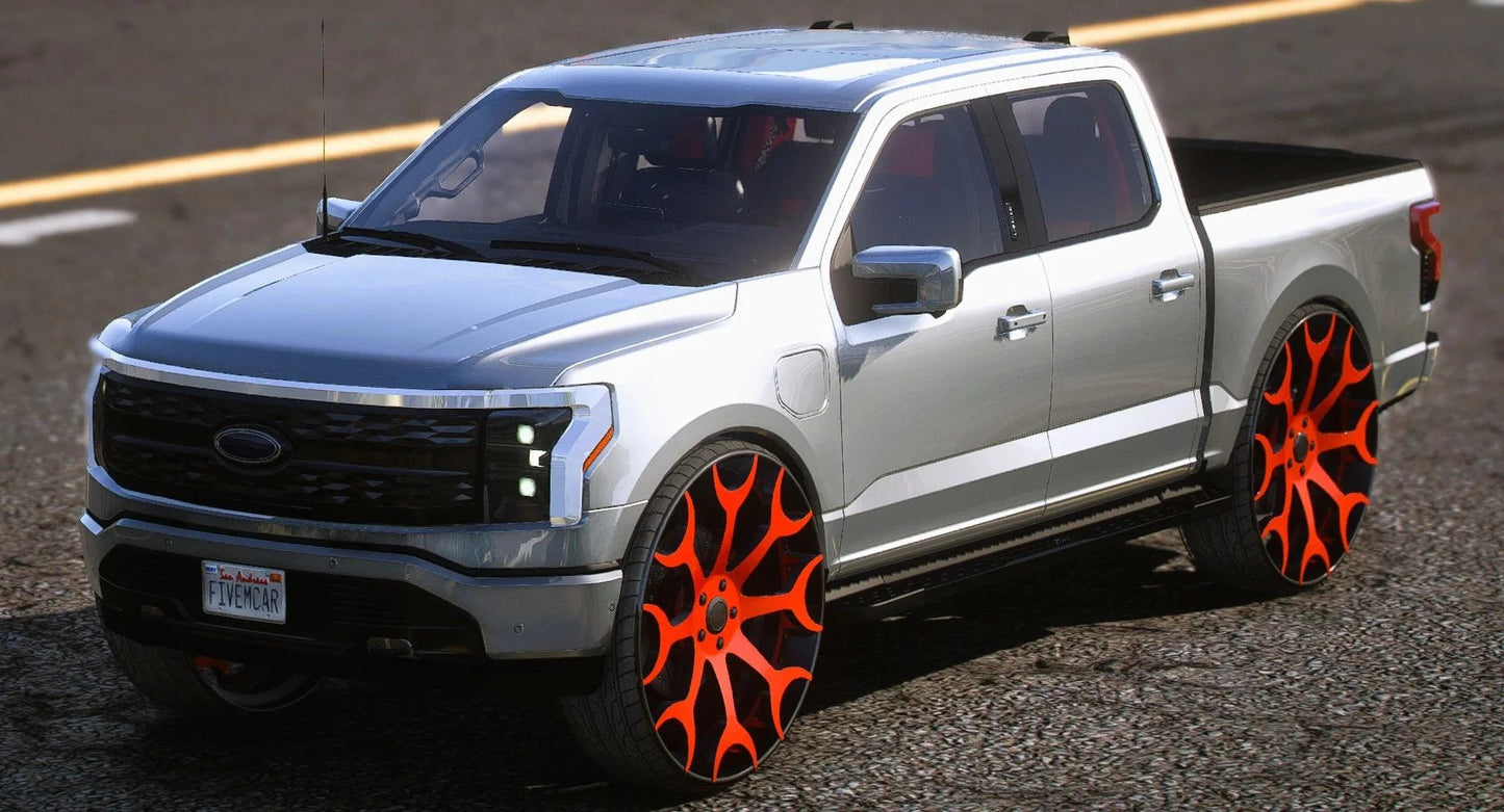 (Unbranded) 2023 Ford F-150 Lightning on Forgiatos | PNUT Customs