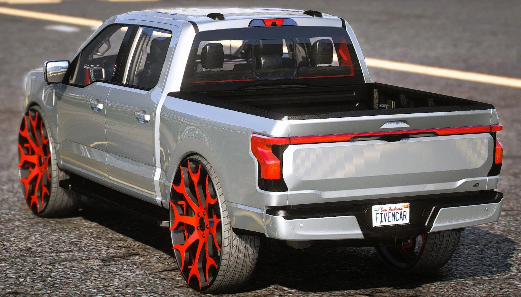 (Unbranded) 2023 Ford F-150 Lightning on Forgiatos | PNUT Customs