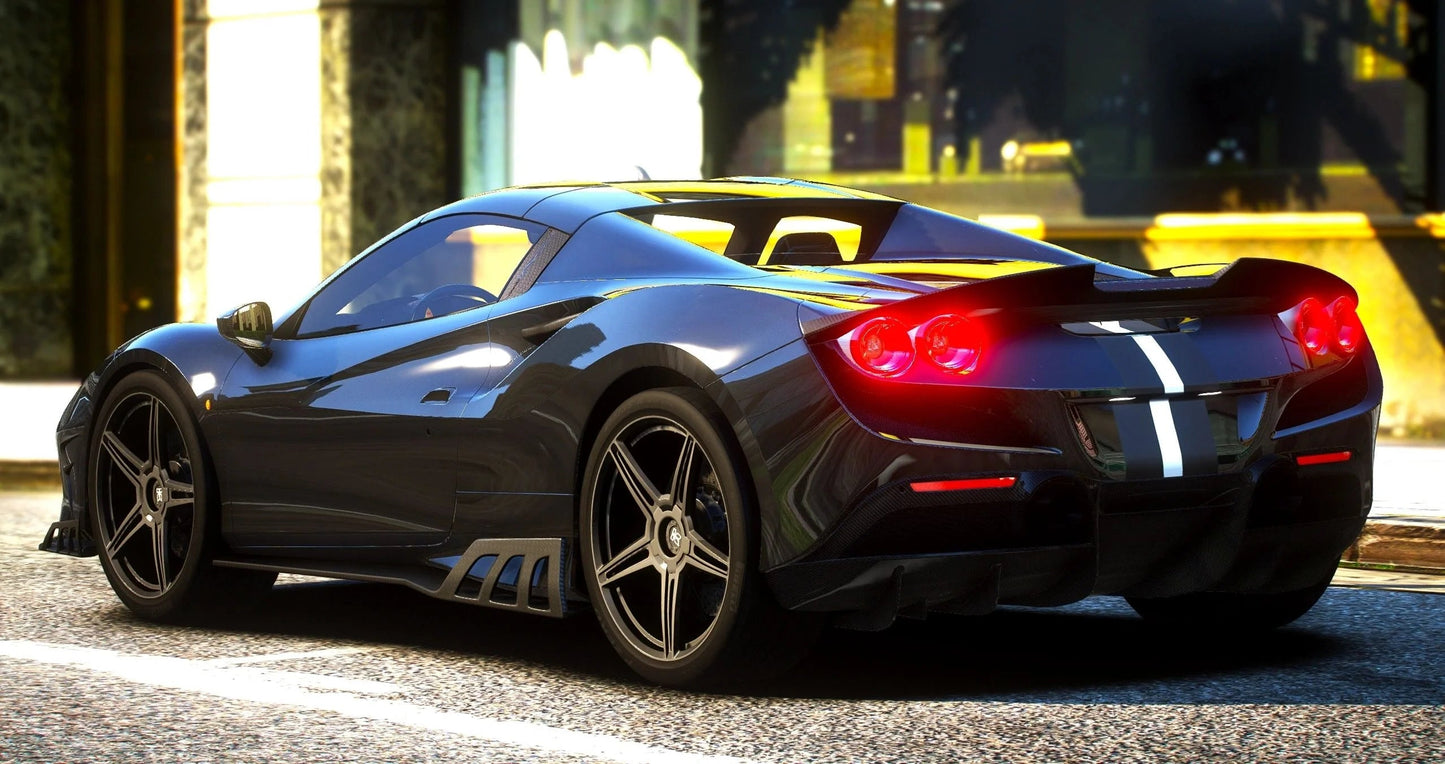 (Unbranded) 2022 Ferrari F8 Keyvany Spyder (Auto Roof) | Twin Builds