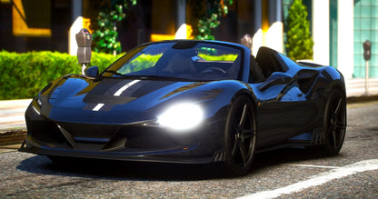 (Unbranded) 2022 Ferrari F8 Keyvany Spyder (Auto Roof) | Twin Builds