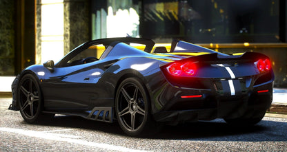 (Unbranded) 2022 Ferrari F8 Keyvany Spyder (Auto Roof) | Twin Builds