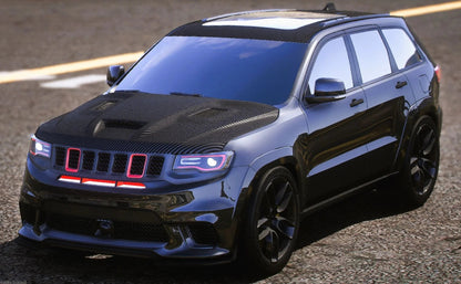 (Unbranded) 2023 Jeep Grand Cherokee Trackhawk 1000HP Hennessey Performance Redeye | 4K Customs