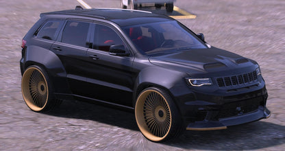(Unbranded) 2021 Jeep Grand Cherokee Trackhawk SRT Redeye On Forgiatos | AS Customs