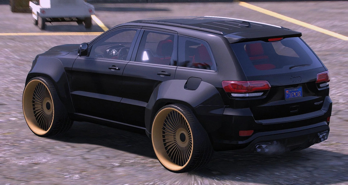 (Unbranded) 2021 Jeep Grand Cherokee Trackhawk SRT Redeye On Forgiatos | AS Customs