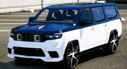 (Unbranded) 2024 JEEP Grand Wagoneer HELLHAWK on 30 Forgiatos | Mopar Mak