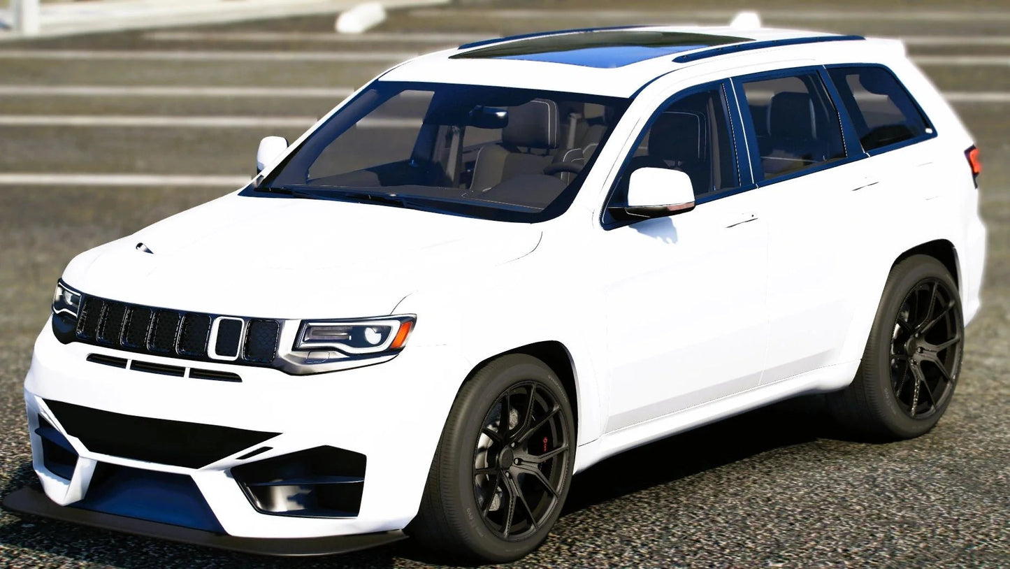 (Unbranded) 2022 Jeep Grand Cherokee Trackhawk Concept | Mykes Customs