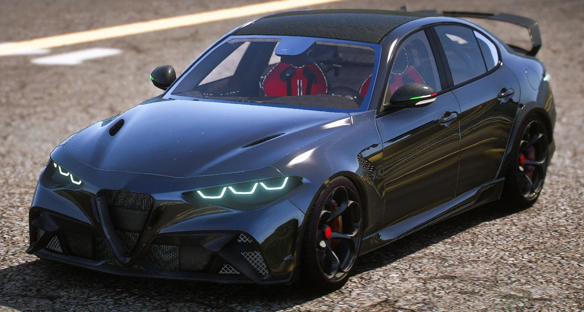 (Unbranded) 2023 Alfa Romeo Giulia Quadrifoglio | WMAC