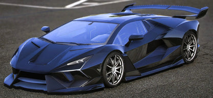 (Unbranded) 2024 Lamborghini Aventador SVJ Successor Hycade | MT Editz