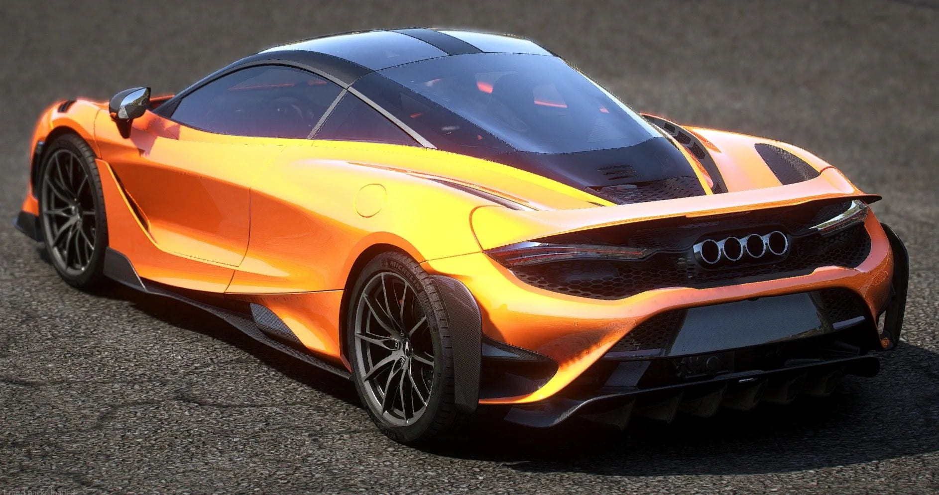 (Unbranded) 2021 Mclaren 765LT [Animated Spoiler] | Vanquishky